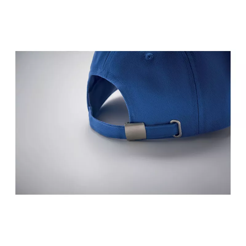 Czapka z daszkiem 5-panelowa 260 g/m² LONG BEACH SINGA - Niebieski (MO6875-37)