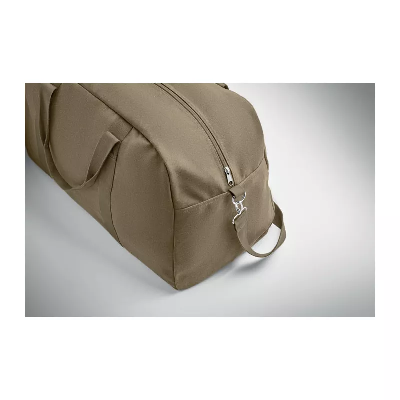 Torba podróżna z recyklingu 450 g/m² DUFFAS COLOUR - Zieleń Wojskowa (MO2508-49)