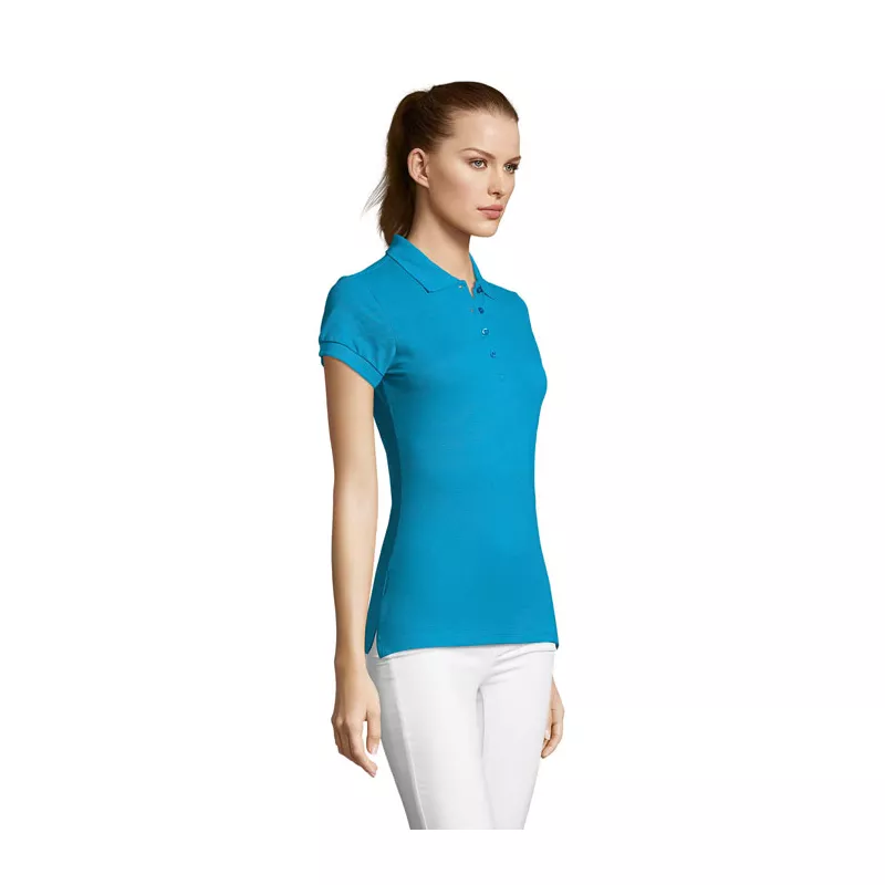 Koszulka polo damska piqué 170 g/m² Sol's PASSION - Aqua (S11338-AQ)