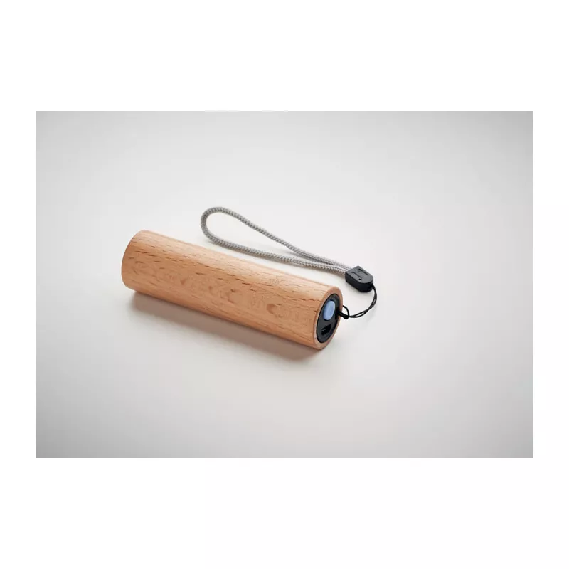 Latarka akumulatorowa z drewna bukowego 5W LITE - Drewna (MO2137-40)