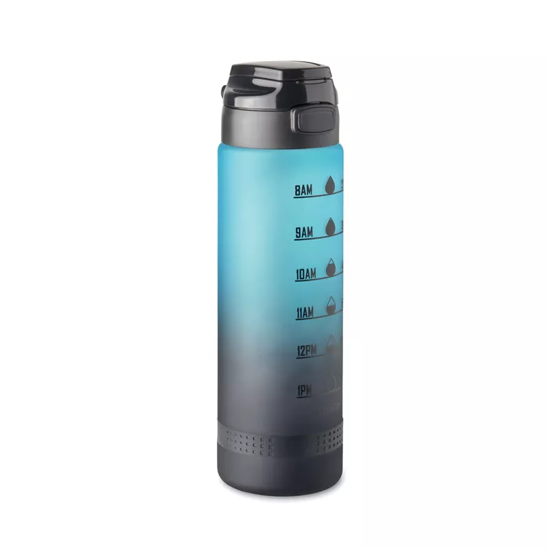 Butelka sportowa z RPET 1000 ml LEVEL - Turkusowy (MO2409-12)