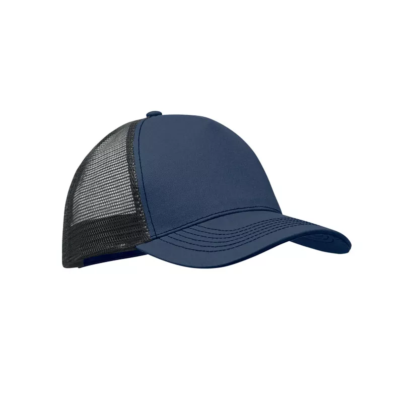 Czapka z daszkiem trucker bawełniana 250 g/m² BLIST - Francuski Granat (MO2986-85)