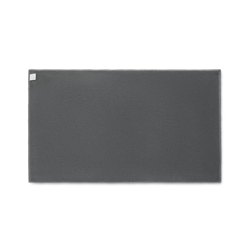 Ręcznik żakardowy SEAQUAL® 100x170 cm 500 g/m² WATER - Szary (MO2060-07)