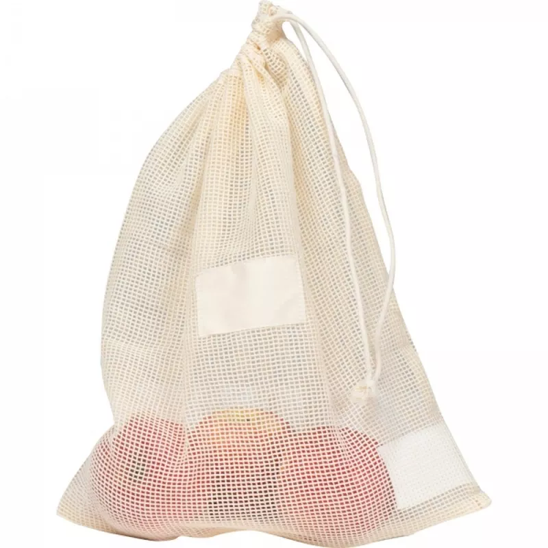 Worek na warzywa i owoce KARL - beżowy (6347713)