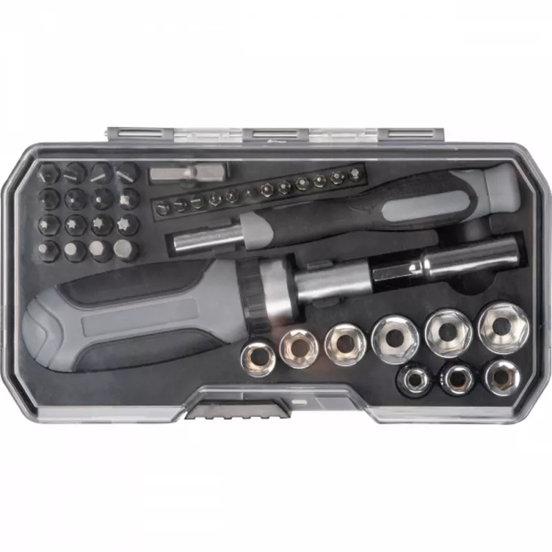 Zestaw narzędzi 41 elementów JOSEPHINE - szary (9489407)