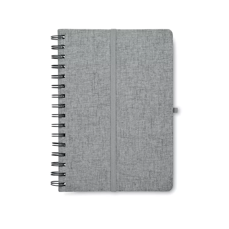 Notes A5 z podstawką 80 kartek w linię STRATA - Szary (MO2522-07)