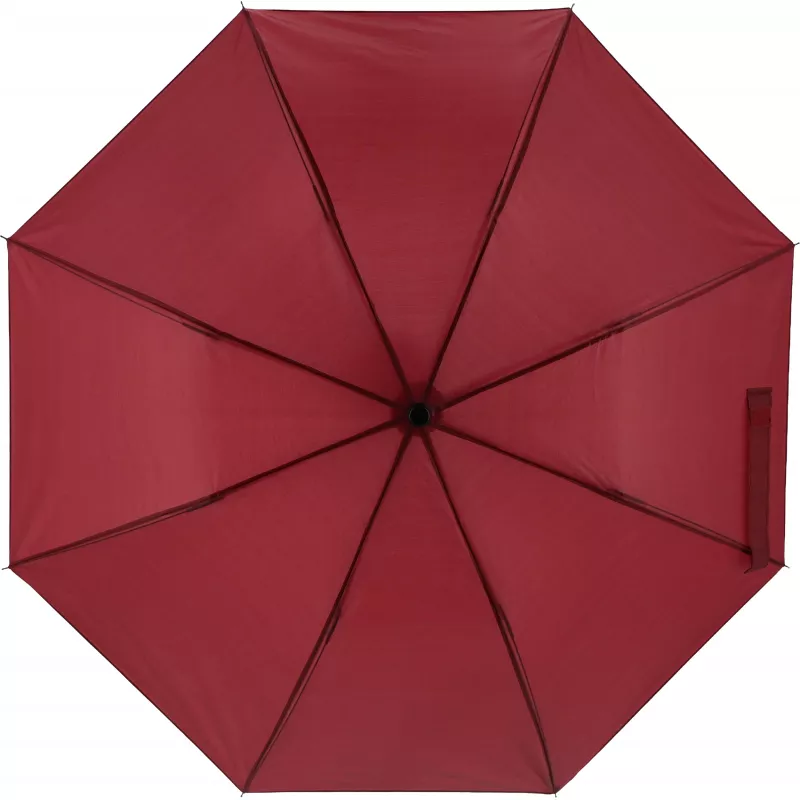 Parasol manualny Ø88 cm LILLE - bordowy (518802)