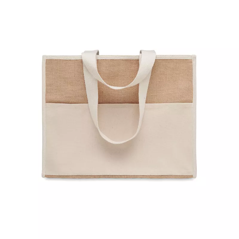 Torba termiczna z juty CAMPO DE GELI - Bezowy (MO6160-13)