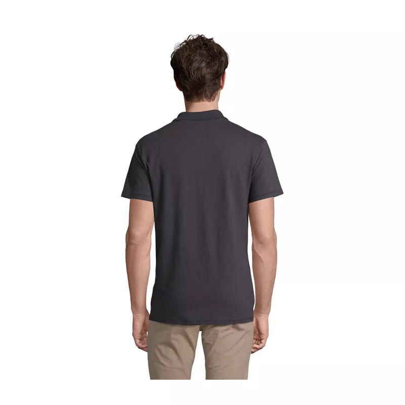 Koszulka polo męska piqué 210 g/m² Sol's SPRING II - Mysi Szary (S11362-MU)