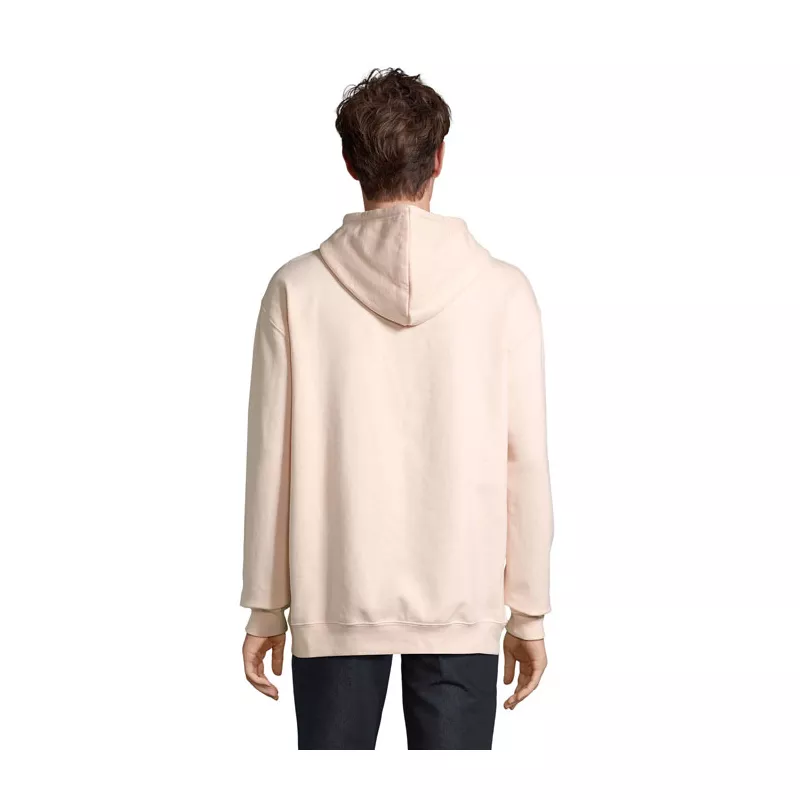 Bluza unisex z kapturem 280 g/m² Sol's CONDOR - Kremowy Róż (S03815-CP)