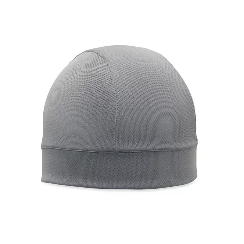 Czapka sportowa z wentylacją z poliestru SHIELD - Szary (MO2878-07)