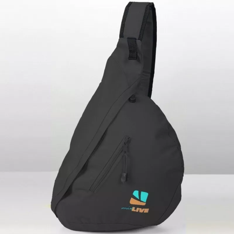 Plecak na jedno ramię CORDOBA - czarny (419103)