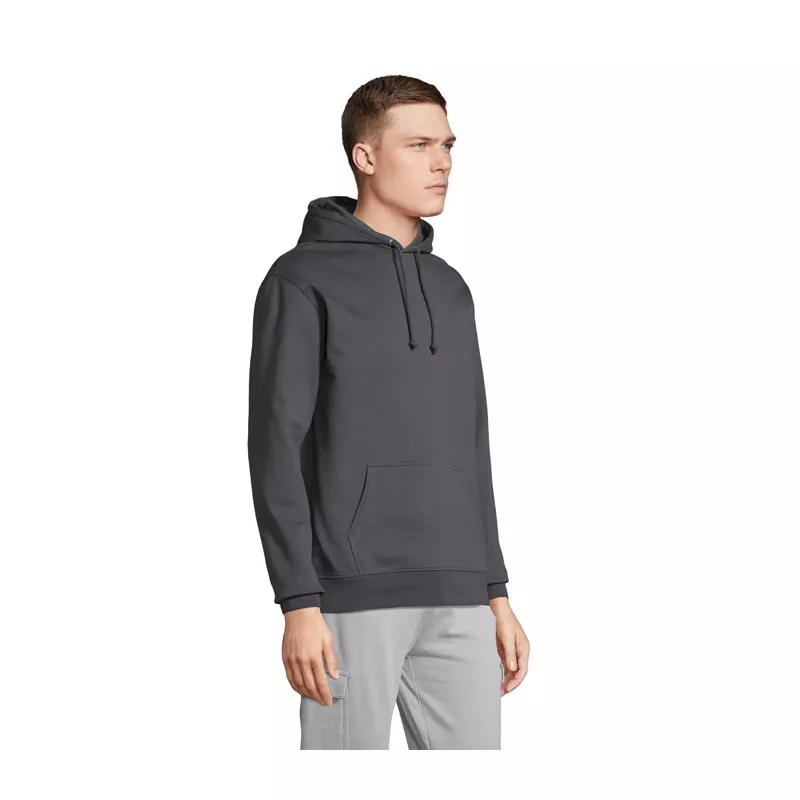 Bluza unisex z kapturem 280 g/m² Sol's CONDOR - Mysi Szary (S03815-MU)