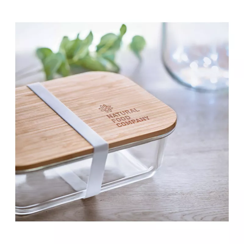 Lunchbox szklany 800 ml TUNDRA LUNCHBOX - Przezroczysty (MO9962-22)