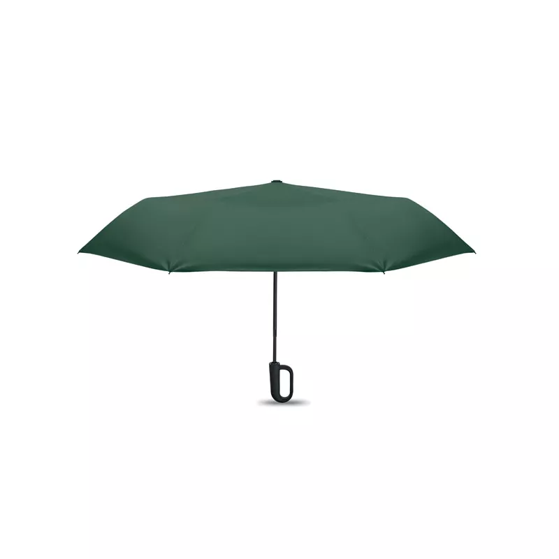 Parasol składany wiatroodporny 21" z RPET UMKRAB - Zielony (MO2692-09)