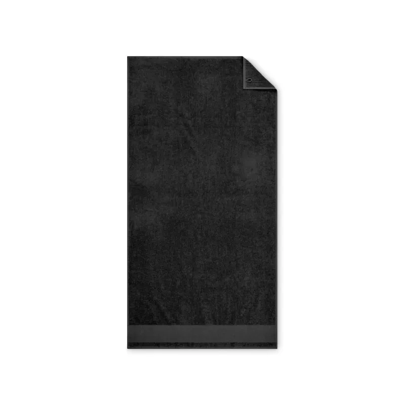 Ręcznik kąpielowy 380 g/m² 70x140 cm ISLAND 70 - Czarny (MO2766-03)