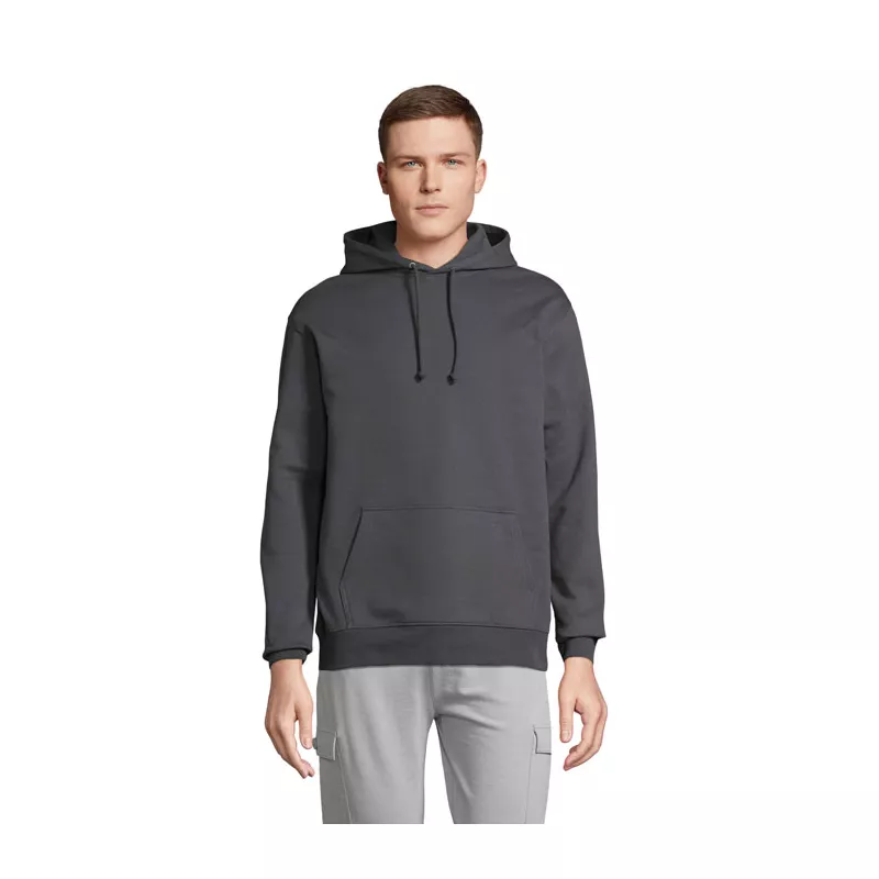 Bluza unisex z kapturem 280 g/m² Sol's CONDOR - Mysi Szary (S03815-MU)