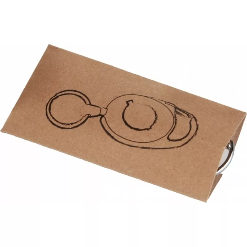 Brelok z karabińczykiem i zwijaną linką EMPLOYEE - czerwony (117105)