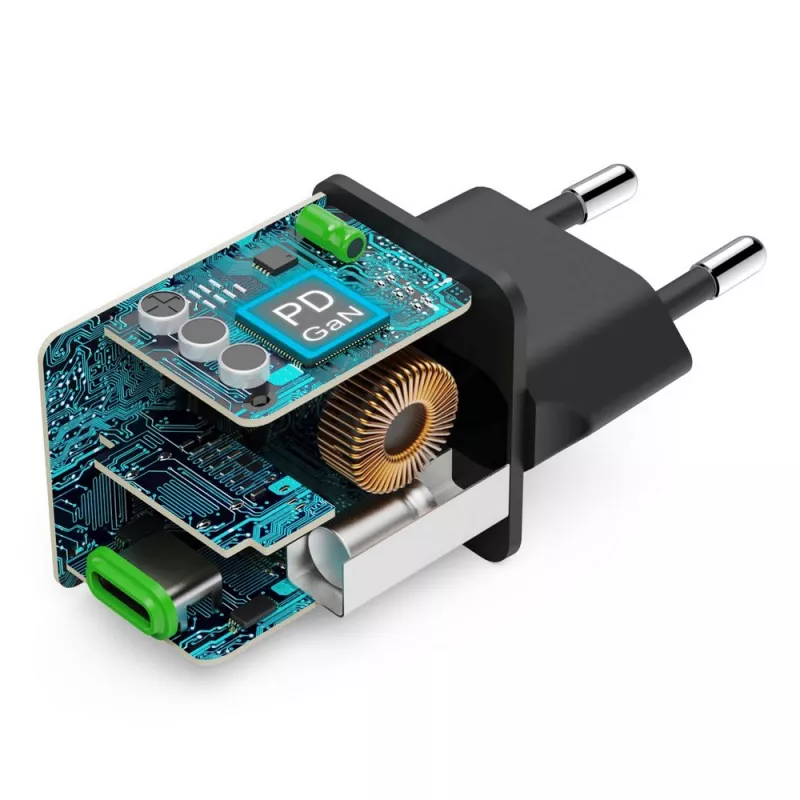 Ładowarka ścienna 45W Hama Supermini - czarny (VH020-03)