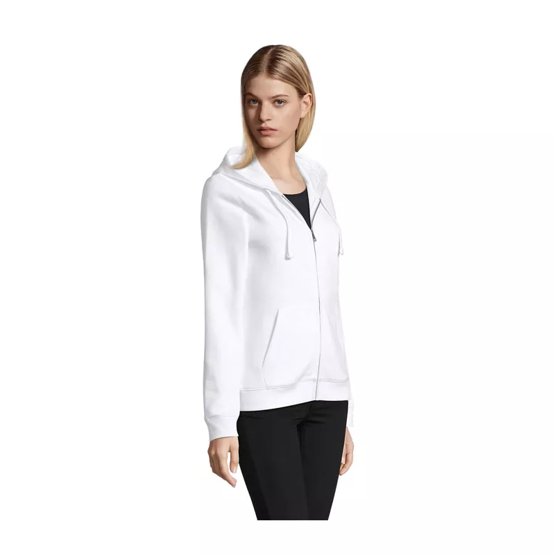 Bluza damska rozpinana 280 g/m² Sol's SPIKE WOMEN - Bialy (S03106-WH)