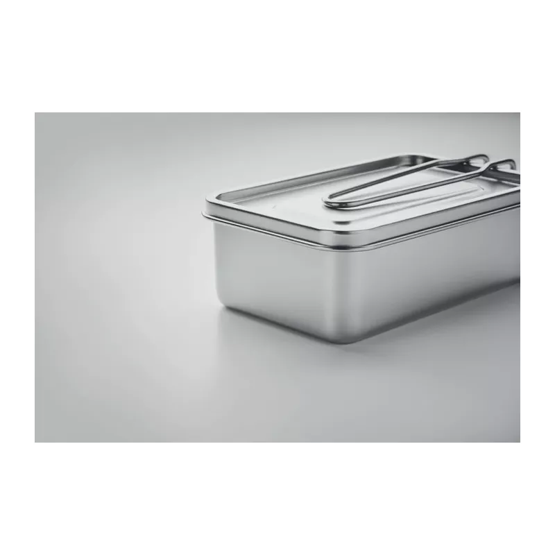 Lunchbox ze stali nierdzewnej 750 ml TAMELUNCH - Srebrny (MO2224-14)