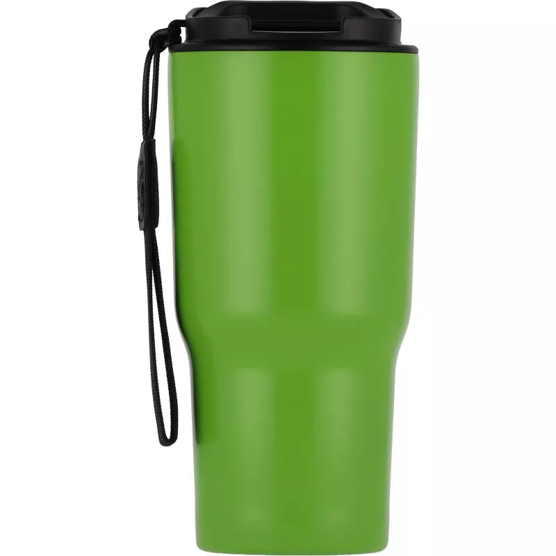 Kubek termiczny 550 ml ze stali z recyklingu DANA - jasnozielony (8523929)