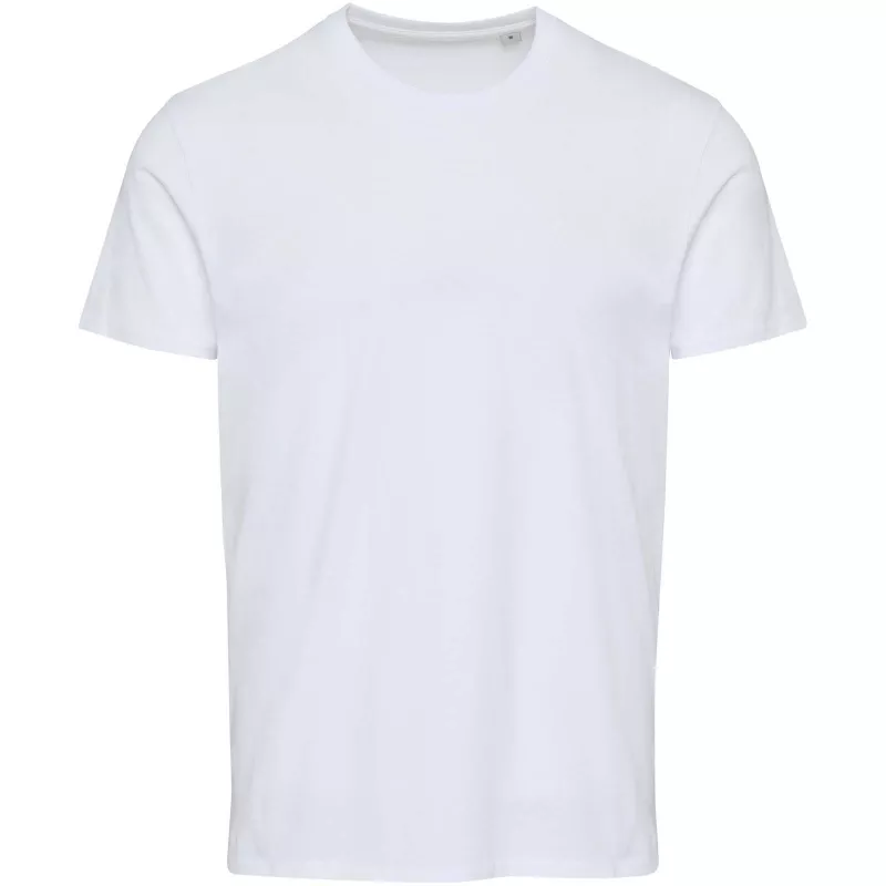 Azurite organiczna koszulka unisex o gramaturze 160 g/m² z krótkim rękawem i certyfikatem OCS - Biały (39554-WHITE)