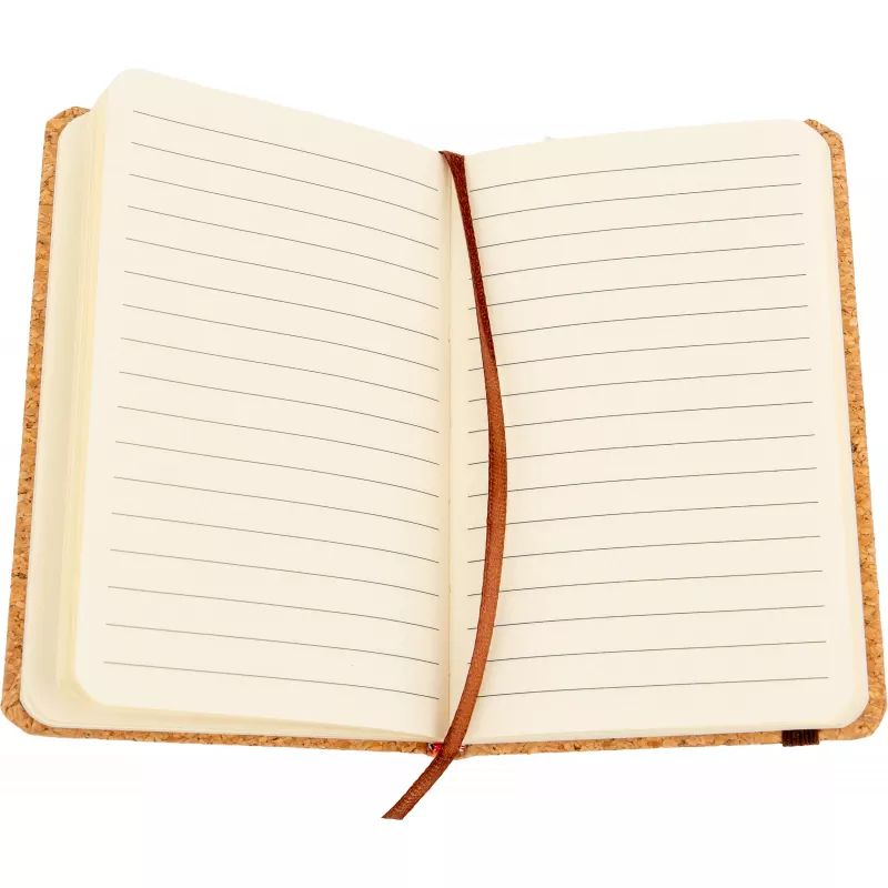 Notatnik A6 w linie MELVIN - beżowy (2082713)