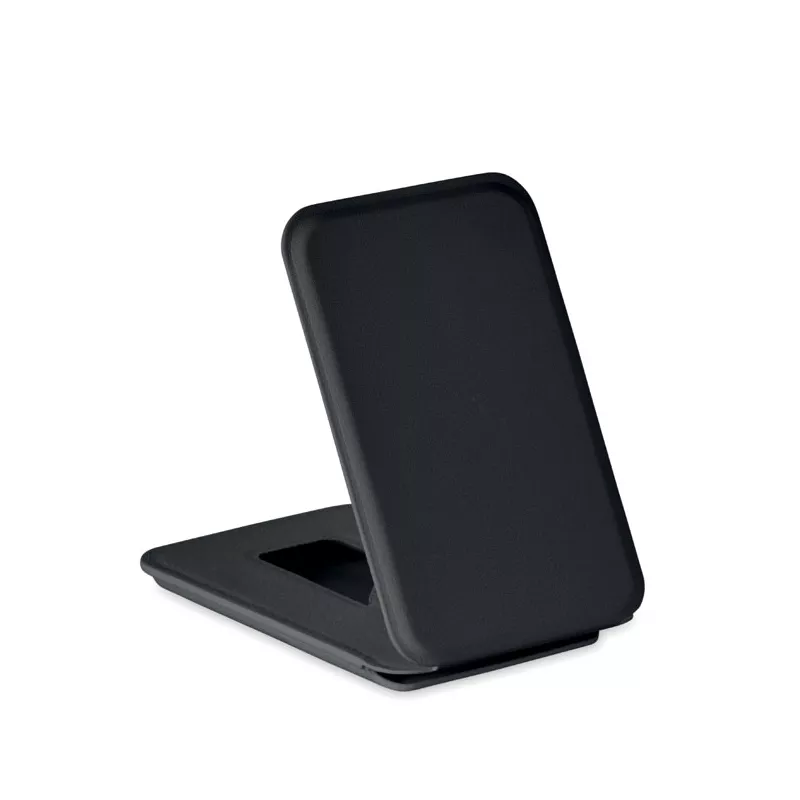 Etui magnetyczne na 3 karty z podstawką KARTA STAND - Czarny (MO2983-03)