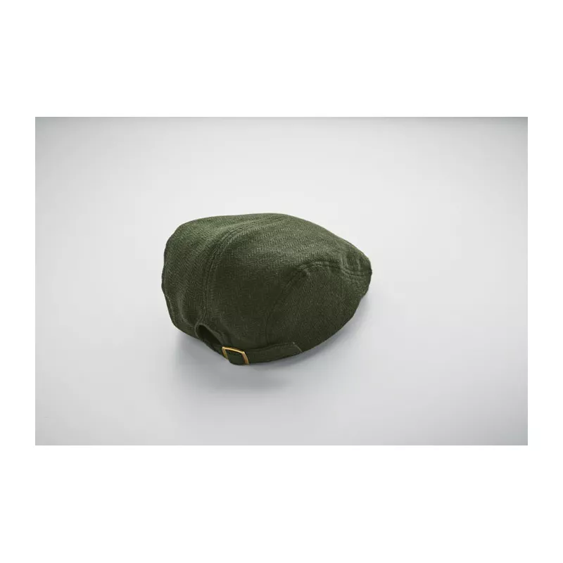Czapka kaszkiet melanżowa 335 g/m² BLIND PEAK - Ciemnozielony (MO2966-60)