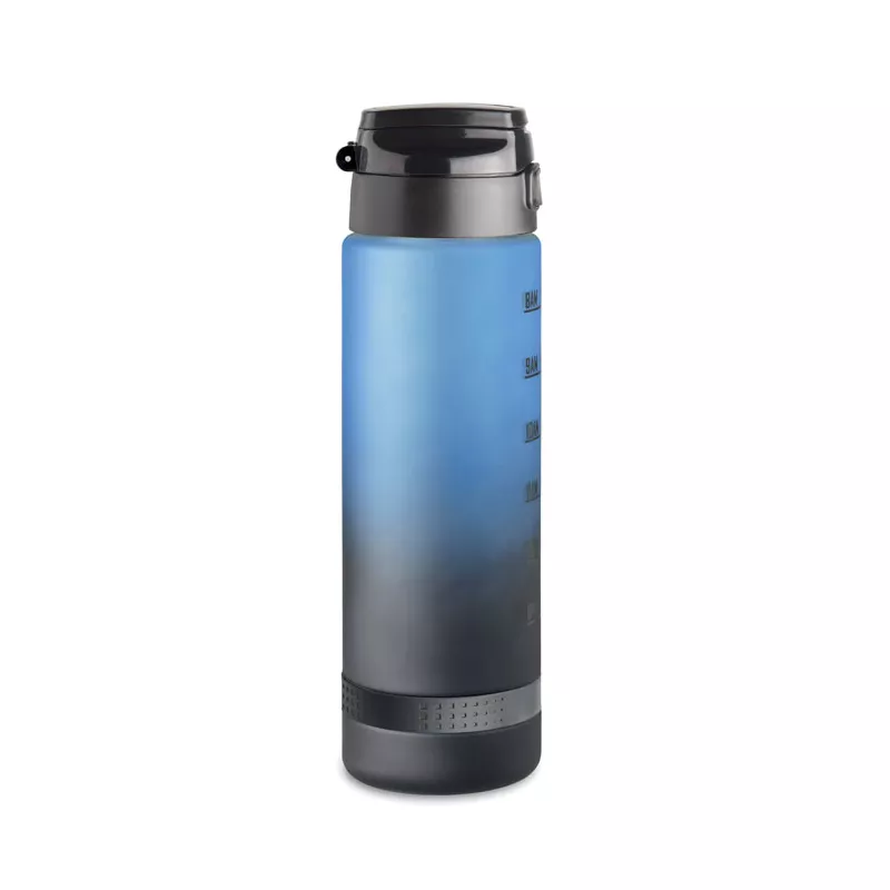 Butelka sportowa z RPET 1000 ml LEVEL - Niebieski (MO2409-04)