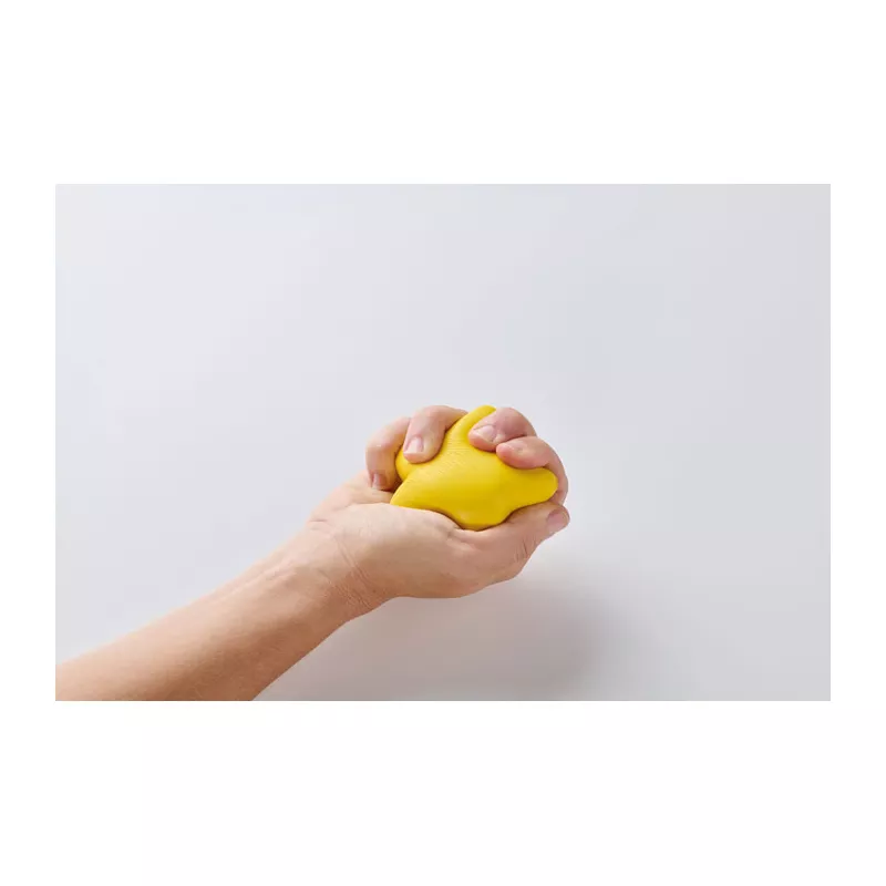 Gwiazdka antystresowa z PU STARLY - Zólty (MO2453-08)