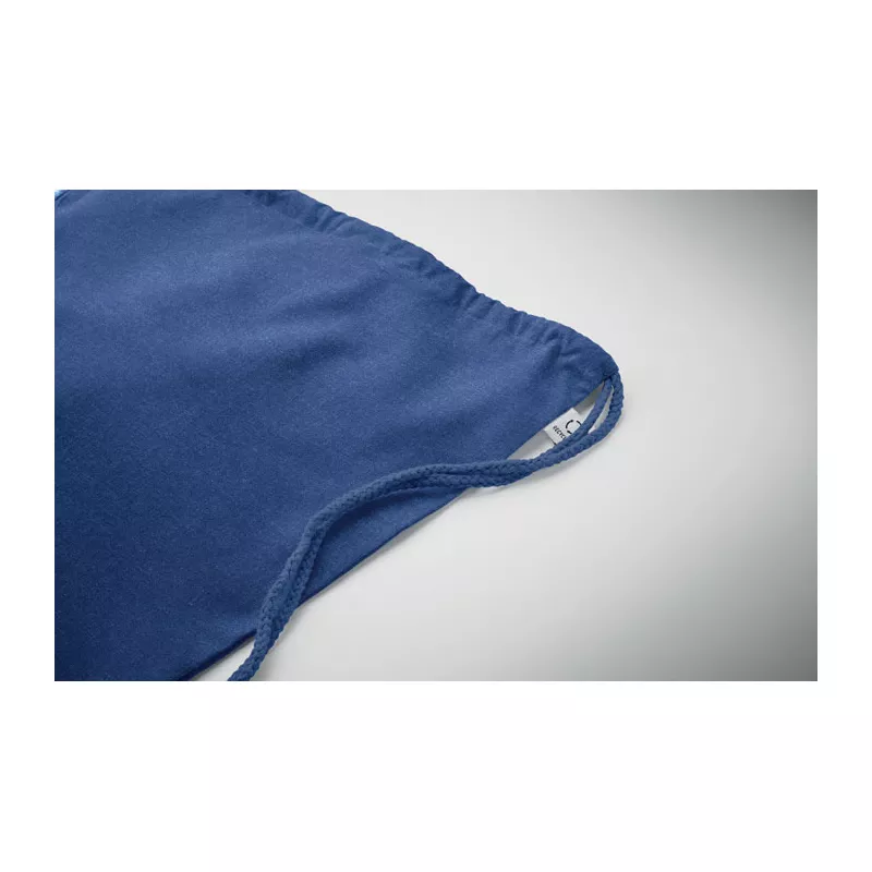 Worek z recyklingu 140 g/m² CABETRI COLOUR - Niebieski (MO2402-37)