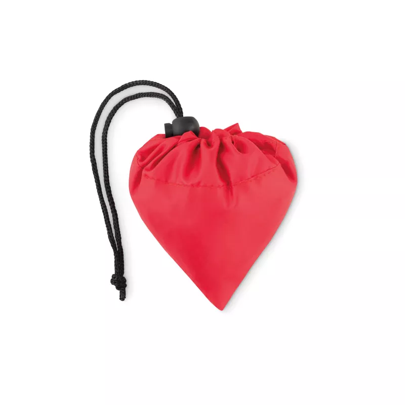 Torba składana z RPET 190T w etui FOLDPET - Czerwony (MO9861-05)