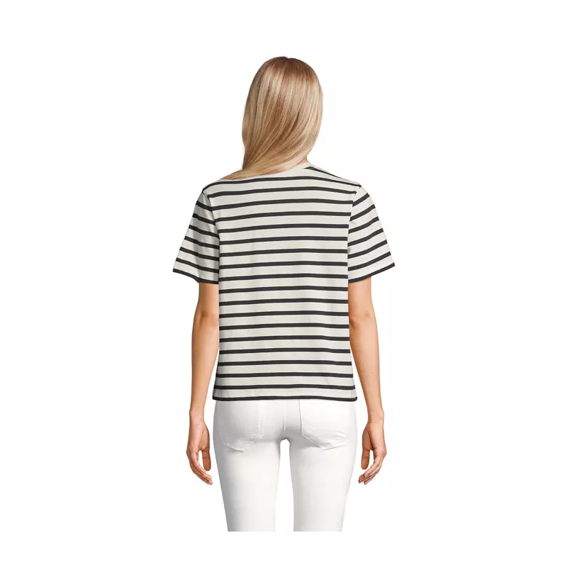 Koszulka damska organiczna Sol's LEGEND WOMEN - Off White| Navy (S04776-AZ)