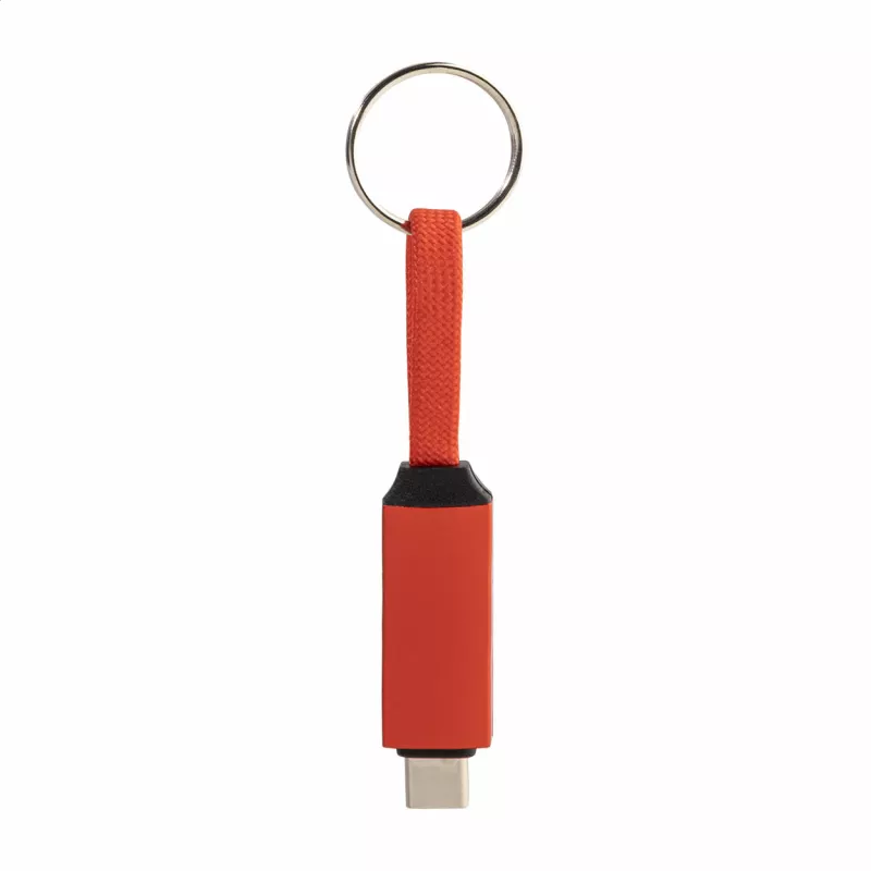 Keycab přívěsek na klíče 60W kabel USB-C - czerwony (AP864151-05)