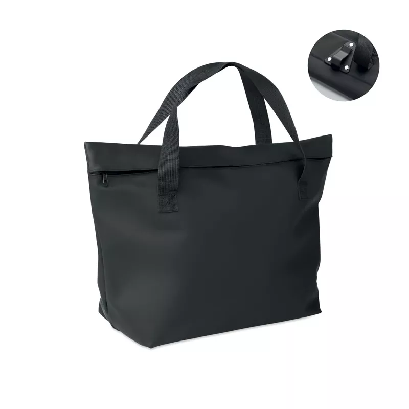 Torba rowerowa na zakupy 10 l RIDE TOTE BAG - Czarny (MO3216-03)