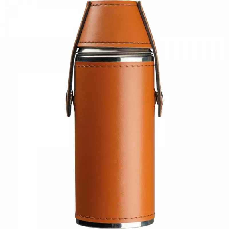 Piersiówka 230 ml FILIPINA - brązowy (8325701)