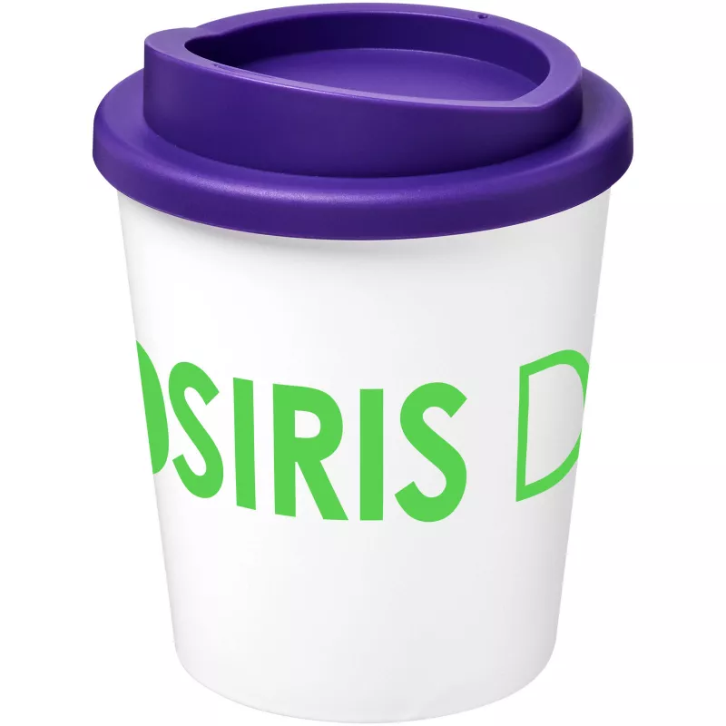 Kubek termiczny z plastiku 250 ml dowolny mix kolorów - Biały-Fioletowy (21009213)