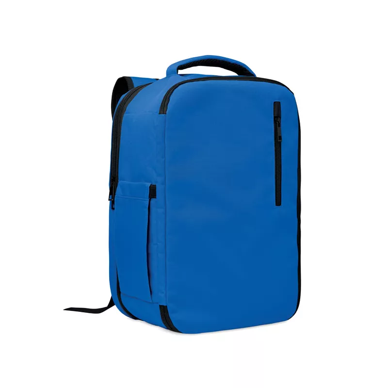 Plecak kabinowy z RPET na laptop 15" FLYSAFE - Niebieski (MO2840-37)