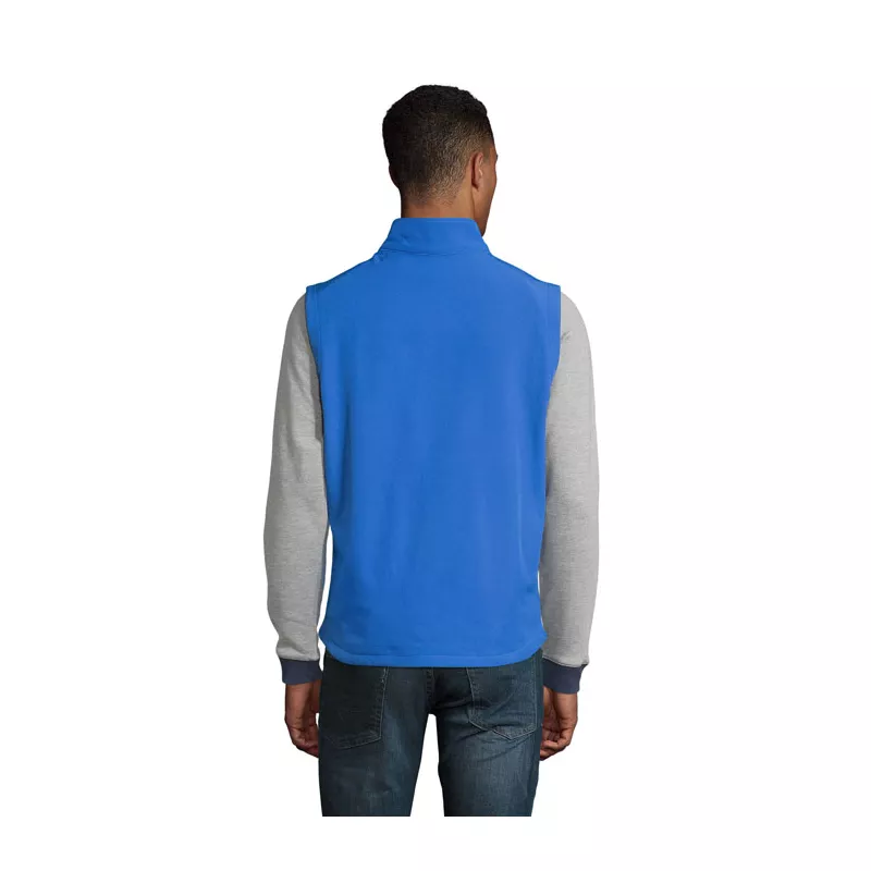 Kamizelka softshell męska Sol's RACE BW MEN - Niebieski (S02887-RB)