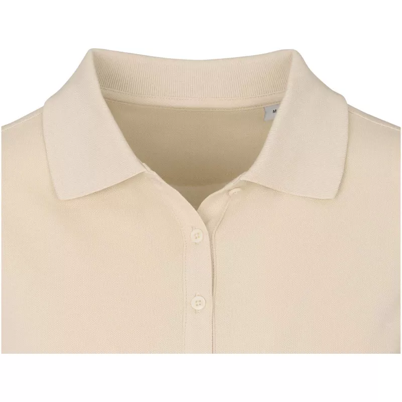 Damskie polo Oakville z długim rękawem - Sandstone (38087-SANDSTON)