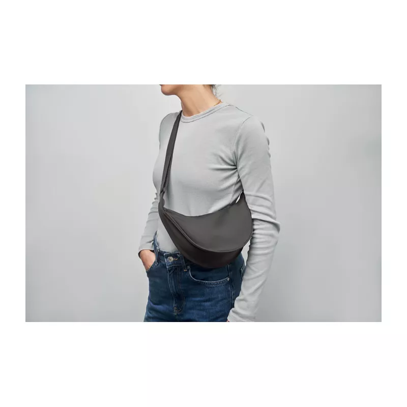 Torba crossbody z oxford 400D KOROVIN CROSS - Kamienny Szary (MO2685-15)