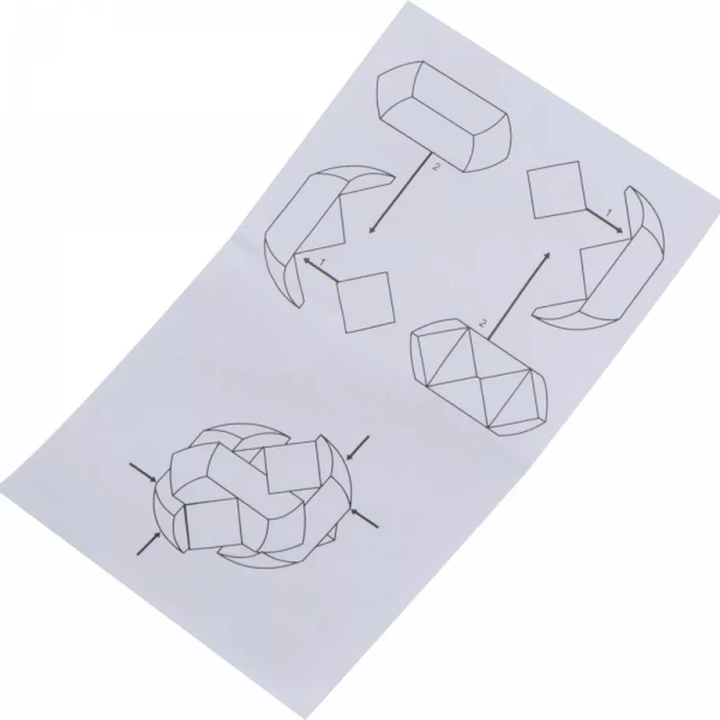 Gra układanka drewniana CAROLYN - beżowy (5098813)