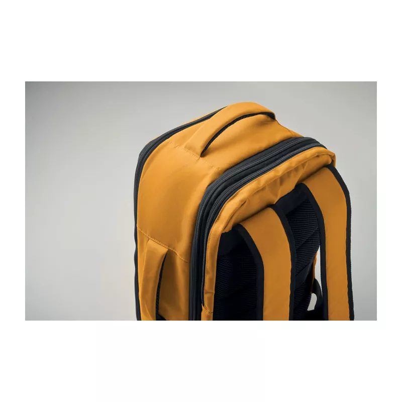 Plecak kabinowy z RPET na laptop 15" FLYSAFE - Ochre (MO2840-78)