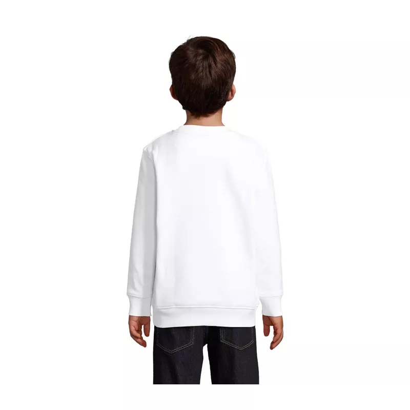 Bluza dziecięca bez kaptura Sol's COLUMBIA KIDS - Bialy (S04239-WH)