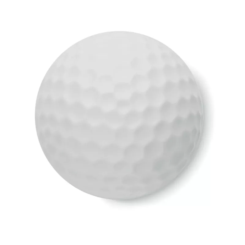Balsam do ust SPF10 w kształcie piłki golfowej GOLF - Bialy (MO2215-06)
