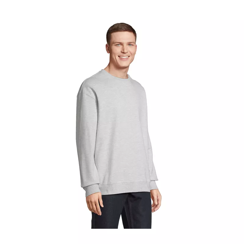 Bluza unisex bez kaptura 280 g/m² Sol's COLUMBIA - Popiól (S03814-AS)