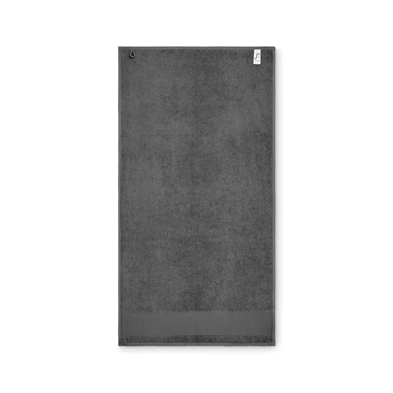 Ręcznik do rąk bawełniany 380 g/m² 50x100 cm ISLAND 50 - Kamienny Szary (MO2765-15)