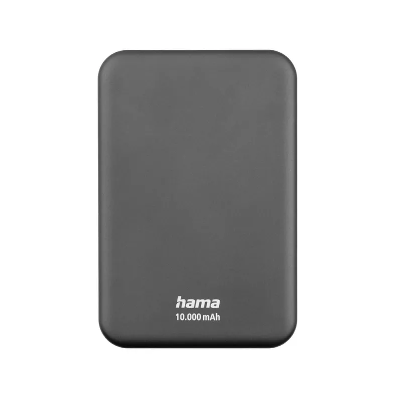 Magnetyczny power bank 10000 mAh Hama - czarny (VH037-03)